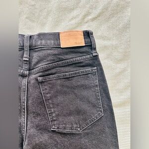 Madewell Women’s Black Denim Jeans